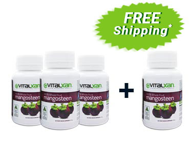 Mangosteen Capsules x 3+1 - Free Shipping