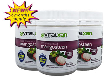 Mangosteen Capsules 6 Months Supply